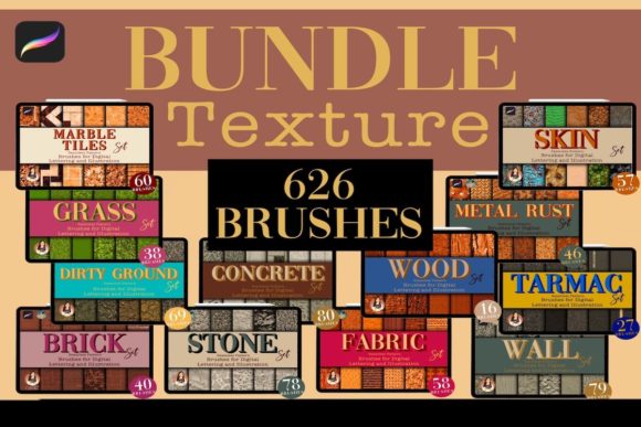Download Texture Procreate Bundle - Bundle Collection