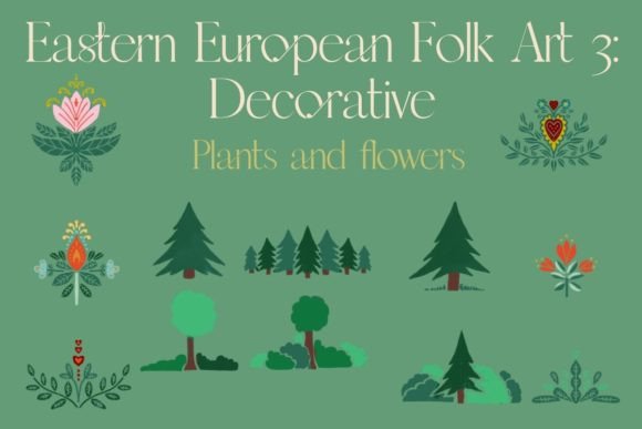 Download East European Folk Art Procreate Bundle - Bundle Collection