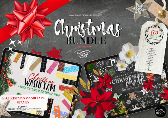 Download Christmas Procreate Brushes Bundle - Bundle Collection