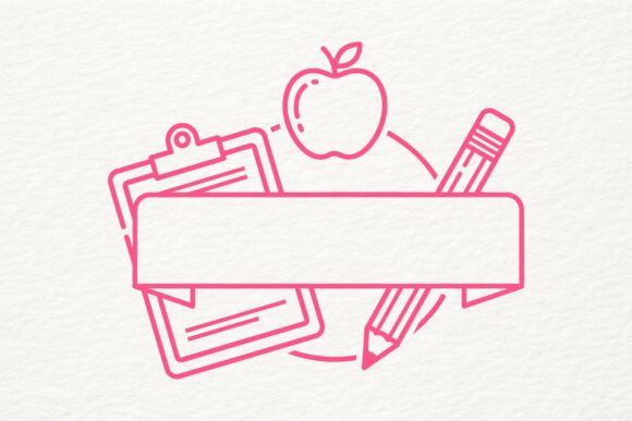 Download Clipboard Apple Pencil Banner SVG School - Apple pencil Collection