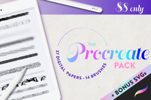 Download Procreate Bundle Pack Texture Digital - Bundle Collection