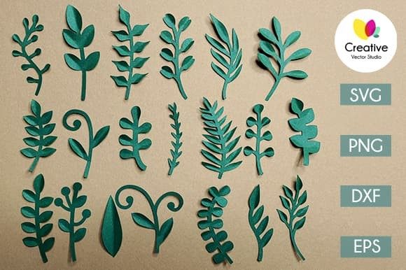 Download Paper Leaves Bundle - Bundle Collection