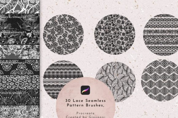 Download Lace Procreate Brush Bundle, Fashion - Bundle Collection