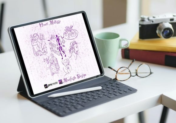 Download Matisse’s Line Art Procreate BUNDLE V 6 - Bundle Collection