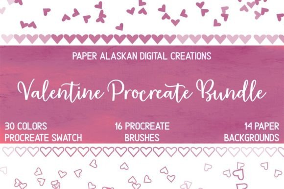 Download Valentine Procreate Bundle - Bundle Collection