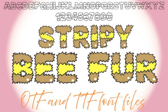 Download Stripy Bee - Premium Bundle