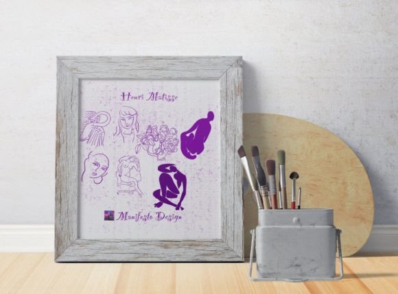 Download Matisse’s Line Art Procreate BUNDLE V 4 - Bundle Collection
