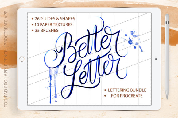 Download Better Letter Procreate Brush Bundle - Bundle Collection